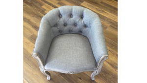 Grey Lounge Accent Chair rental Denver, CO