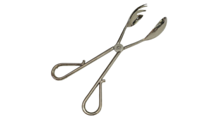 Nickel Plated Salad Tongs rental Denver, CO