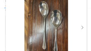 Stainless Steel Serving spoon 8 3/4" rental Denver, CO