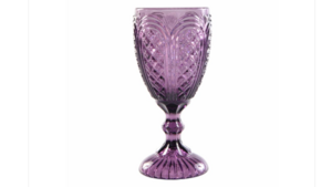 Amethyst Carousel Goblet 11oz rental Denver, CO