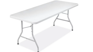 30 inch 4 ft Plastic Rectangle Table  rental Denver, CO