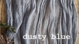 Dusty Blue Gauze Runner rental Denver, CO