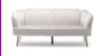 Blush Velvet sofa Couch  rental in Denver, CO