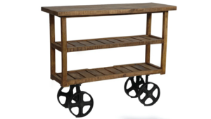 Wooden Cart Drink Trolley  rental Denver, CO