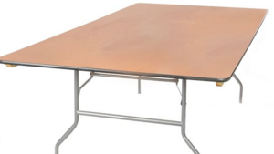8ft Banquet Table 40 x 96 Plywood Table / rental Denver, CO