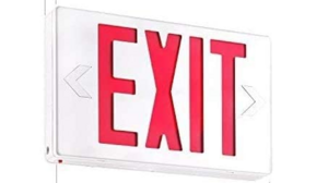 Light up Exit Sign rental Denver, CO