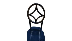 Black Deco Roundback Chair  rental Denver, CO