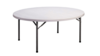 72 Inch 6 ft Round Plastic Table rental in Denver, CO
