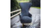 Black Velvet Julia Accent Chair  rental in Denver, CO
