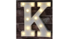 4' Marquee Letter "K"  rental in Denver, CO