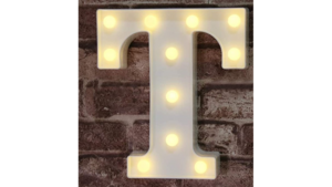 4' Marquee Letter "T"  rental Denver, CO
