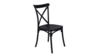 Black Crossback Chair /  rental in Denver, CO