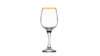 Gold Rim Banded Wine Glass  rental in Denver, CO