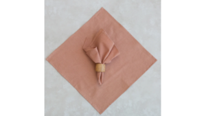 Valencia Pink Fringed Napkin  rental Denver, CO