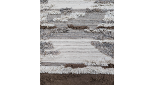 Kenya Grey Brown Rug  rental Denver, CO