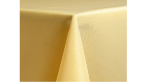 120" Maize Poly Linen rental Denver, CO