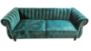 Emerald Velvet Chesterfield Sofa  rental in Denver, CO