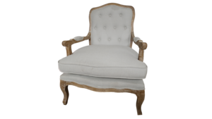 Off White Elegant Accent Chair  rental Denver, CO