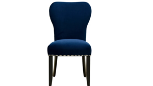 Blue Aster Velvet Accent Chair  rental Denver, CO