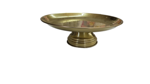 Gold Hammered Cake Stand  rental Denver, CO