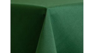 90x156" Hunter Green Linen rental Denver, CO