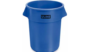 Blue 42 Gal Recycling Garbage Bin  rental Denver, CO