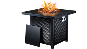 Propane Fire Pit with Glass Protector  rental Denver, CO