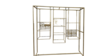 Gold Backdrop Shelf  rental in Denver, CO