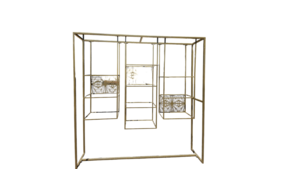 Gold Shelving Unit rental Denver, CO