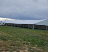 18M X 90M Clearspan Tent  rental Denver, CO