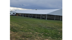 18M X 85M Clearspan Tent  rental Denver, CO