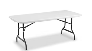 6ft Plastic Table  rental Denver, CO