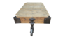 Industrial Vintage Factory Cart Coffee Table  rental in Denver, CO