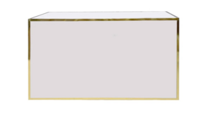 Fenix Promenade Straight Bar Gold 72"  rental Denver, CO