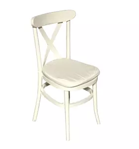 White Crossback Chair rental San Francisco-Oakland-San Jose, CA