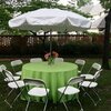 Umbrella White W/ 60" Table rental in Philadelphia, PA