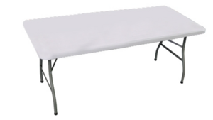 Table Rectangular 8 Foot rental Fresno-Armona, CA
