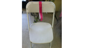 Seating Folding Chair Wedding White rental Fresno-Armona, CA