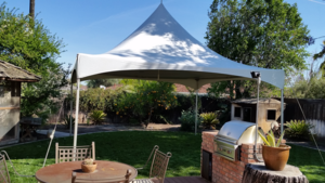 Canopy 20 x 20 White rental Fresno-Armona, CA