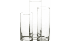 Vase Glass Cylinder Trio rental Fresno-Armona, CA