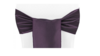 Chair Tie Taffeta Eggplant rental in Fresno-Armona, CA