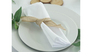 Linen Napkins White rental Fresno-Armona, CA