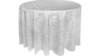Linen Round 90 White Damask rental in Fresno-Armona, CA