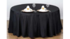 120 Round Black rental in Fresno-Armona, CA