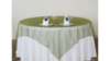 90 x 90 Overlay Organza Moss Green rental in Fresno-Armona, CA