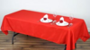 Linen Rectangular 60 x 102 Red rental in Fresno-Armona, CA