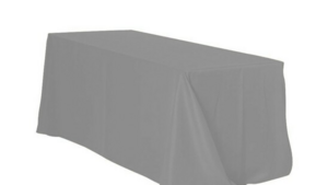 Linen Rectangular 90 x 108 Grey/Silver rental Fresno-Armona, CA