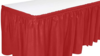 Linen Skirting Red 17 rental in Fresno-Armona, CA