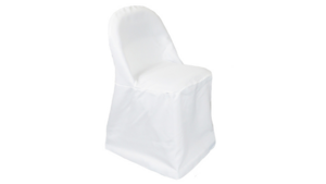 Chair Cover Std. Fold White rental Fresno-Armona, CA