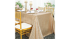 90 x156 Table Drape Champagne/Gold Sequin rental in Fresno-Armona, CA